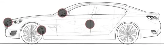 Where to find BMW VIN number