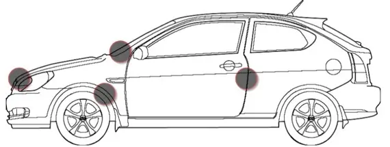 Where to find HYUNDAI VIN number