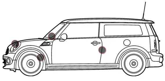 Where to find MINI VIN number